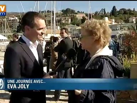 Présidentielle : une journée avec Eva Joly