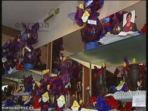 Venta de monas de Pascua en Barcelona