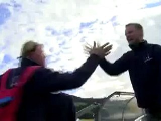 Uçak üzerinde akrobatik hareketler