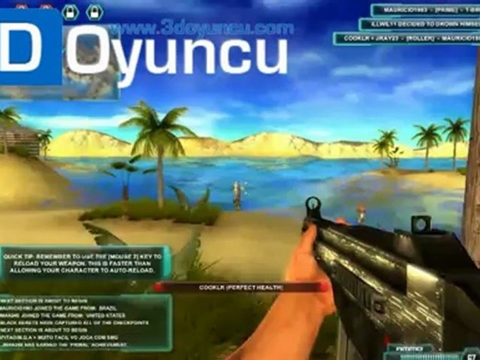 3D Ada Savaşı Online - 3D Oyunlar - 3DOyuncu.com