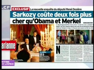 La campagne de Sarkozy coûte 2 fois + cher que celle de Obama ou de Merkel