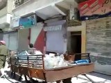 فري برس حلب الباب اضراب نصرة للريف الشمالي 8 4 2012