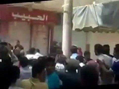 فري برس البوكمال مدينة الله اكبر مظاهرة صباحية لاحرار المدينة في الذكرى الاولى لانطلاق اول مظاهرة رسمية في البوكمال 8 4 2012