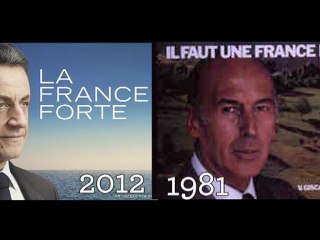Le rembobinage du week-end : du slogan de Sarkozy copié à VGE au karaoké du Front de gauche