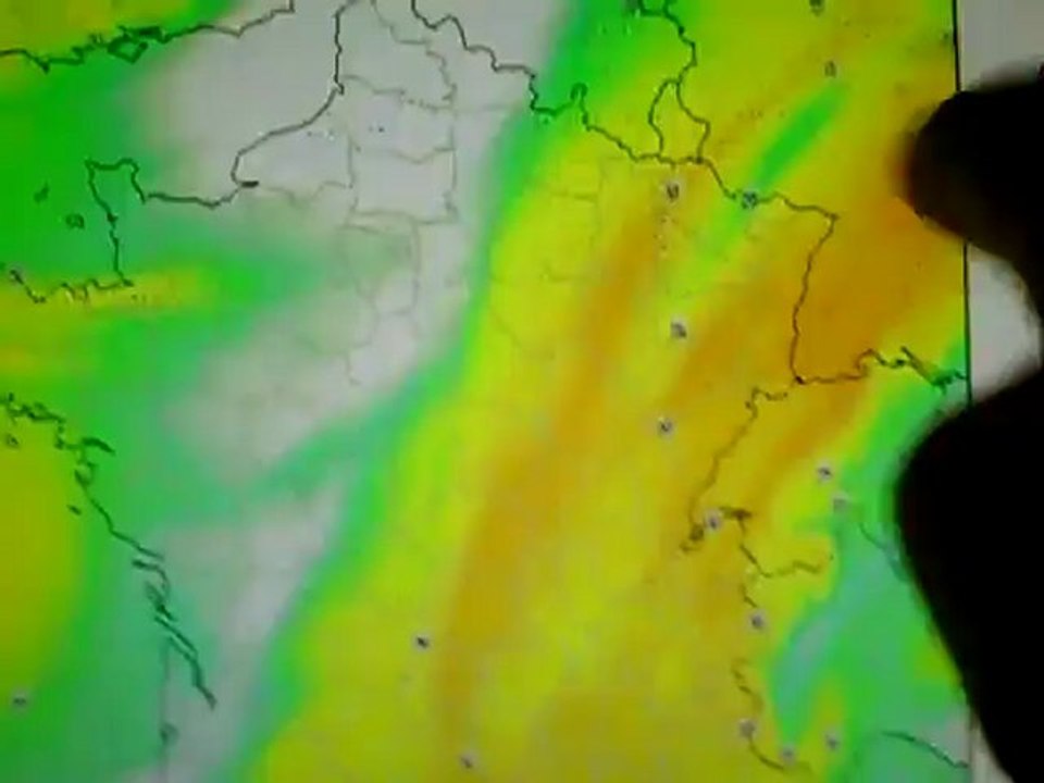 Prévision météo du lundi 09 avril 2012 de FAB