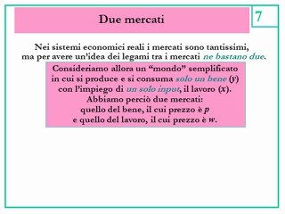 Economia Politica Lezione 15