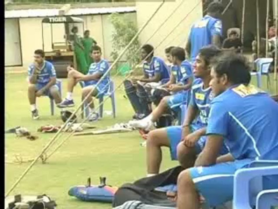 Deccan Chargers practice