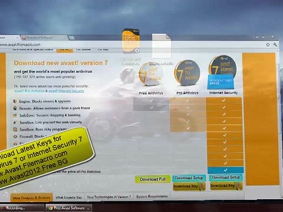 Avast Internet Security 7 Key