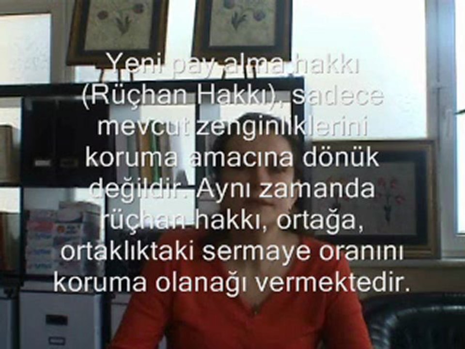 Rüçhan Hakkı Nedir,Rüçhan Hakkının Opsiyon Olarak Fyatlanması,Doc. Dr. Emine Aksoyer 1