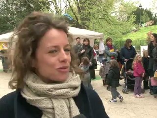 La chasse aux oeufs aux Buttes-Chaumont
