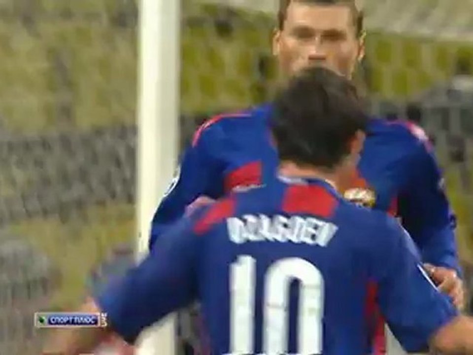 ЛЧ 2011/12. 2 тур. ЦСКА - Интер 2-3 (1-2 Дзагоев)