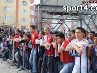 Taraftar Boluspor'u bağrına bastı