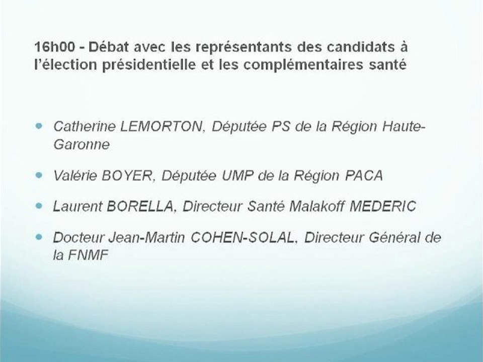 honoraires : débat intégral UMP PS complémentaires