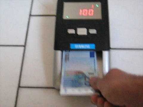 MD107 détecteur de faux billets EUROLINE