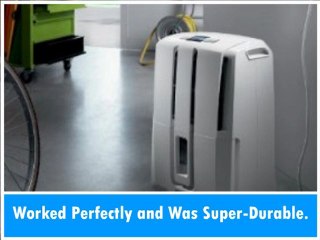 DeLonghi DD50P 50 Pt_Energy Star Dehumidifier with Patented Pump_8