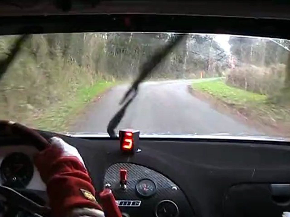 Rallye Val d'Agout 2012 - Es1 - Lamouret / Delpech 10ème temps scratch