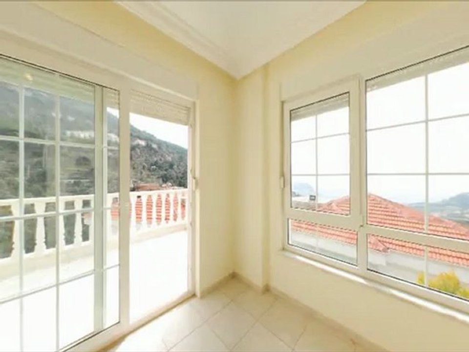 www.alo-villa.com - SOLD - Alanya Villa / Bektaş 4 room and 2 bathroom luxury / Villa in Alanya