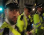 Police Kettle around Occupy LSX protestors - Parliament Square - November 5, 2011