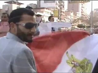 تظاهرات ضد جماعه الاخوان المسلمين بالدقهلية