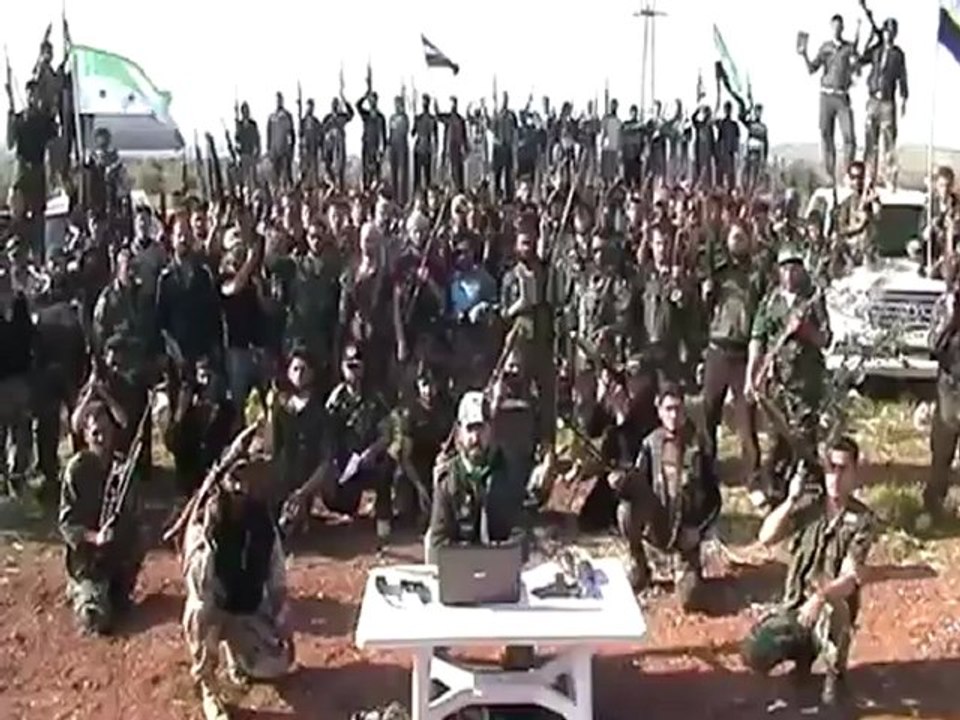 فري برس ادلب  ريف معرة النعمان الغربي   اعلان تشكيل كتيبة فجر الاسلام 9 4 2012