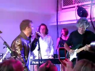 Gary Barlow joins The Buggles !! (Live at The Supperclub, London, 28 9 10)   - YouTube