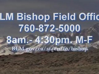 BLM Public Awareness message (Spring 2012)