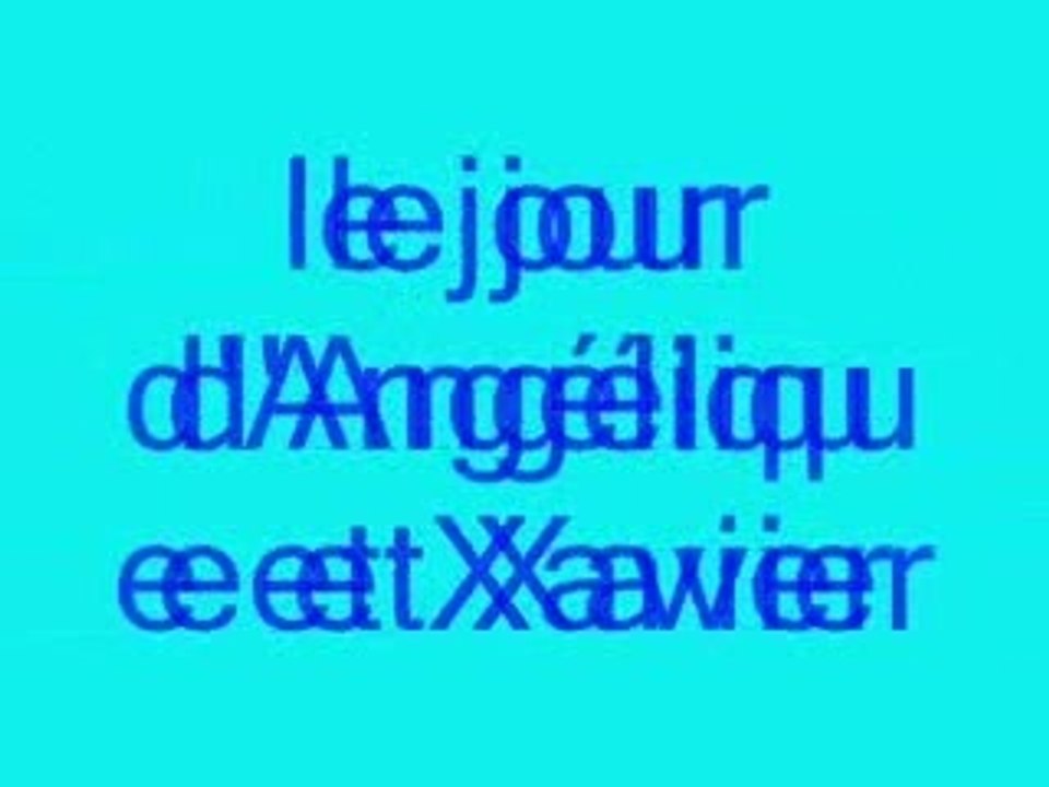 notre mariage