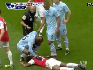 Por esta patada Balotelli podría quedar fuera de la Euro