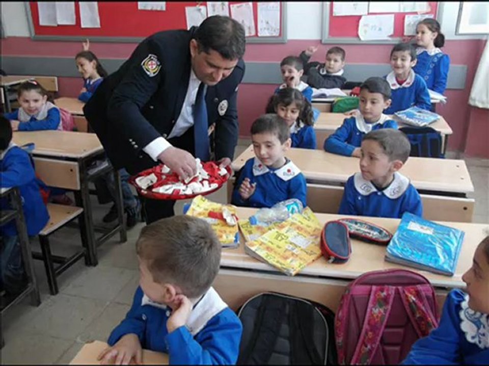 Türk Polis Teşkilatının 167. Yılı Kutlamalarında, Kumru polisi Okulları gezdi