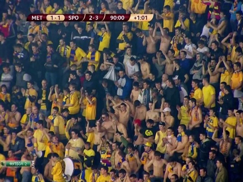 Metalist - Sporting - 1/4 UEFA Europa Leagua 2012