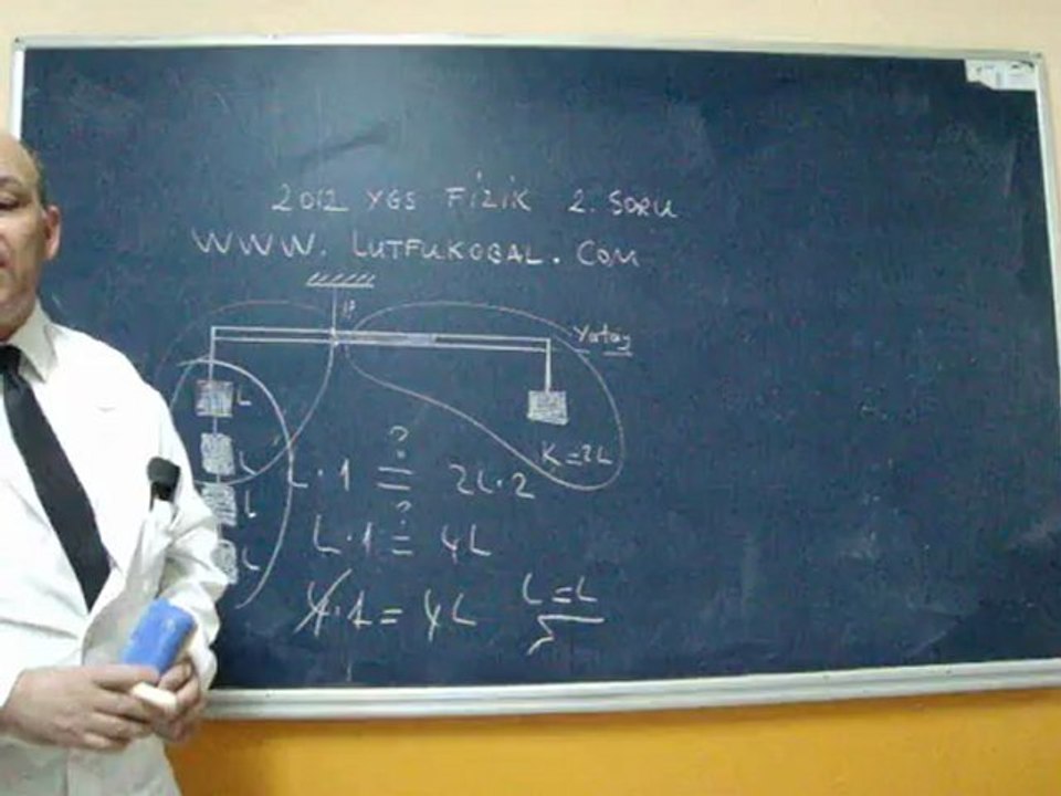 2012 YGS FİZİK 2. SORU ÇÖZÜMÜ