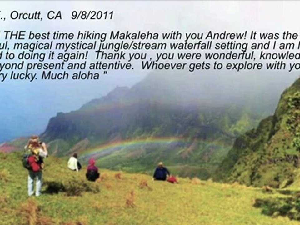 Kauai Activities ~ Hiking Fun