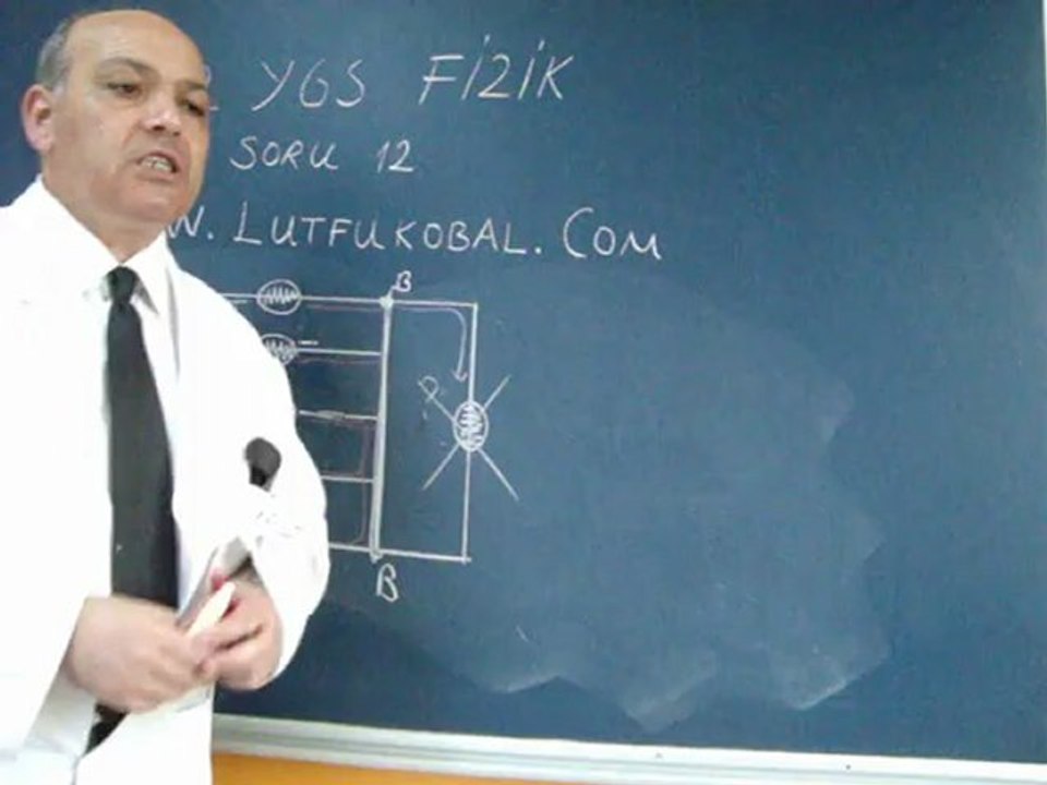 2012  YGS FİZİK 12. SORU ÇÖZÜMÜ