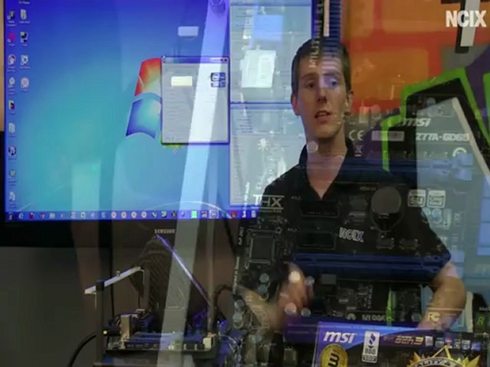 MSI Z77 Showcase & OC Genie II Automatic Overclocking Utility NCIX Tech Tips