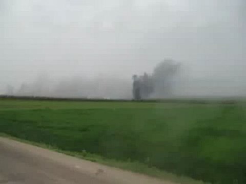 فري برس حلب تل رفعت العصابات الاسدية تقصف المدينة 9 4 2012 ج1