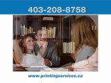 Printing Services Calgary | Calgary Printing Services | 403-208-8758