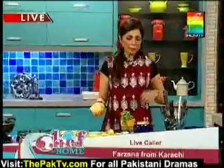 Chef At Home By Hum Tv - 9th April 2012 - Part 1/2