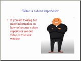 Door supervisor training courses