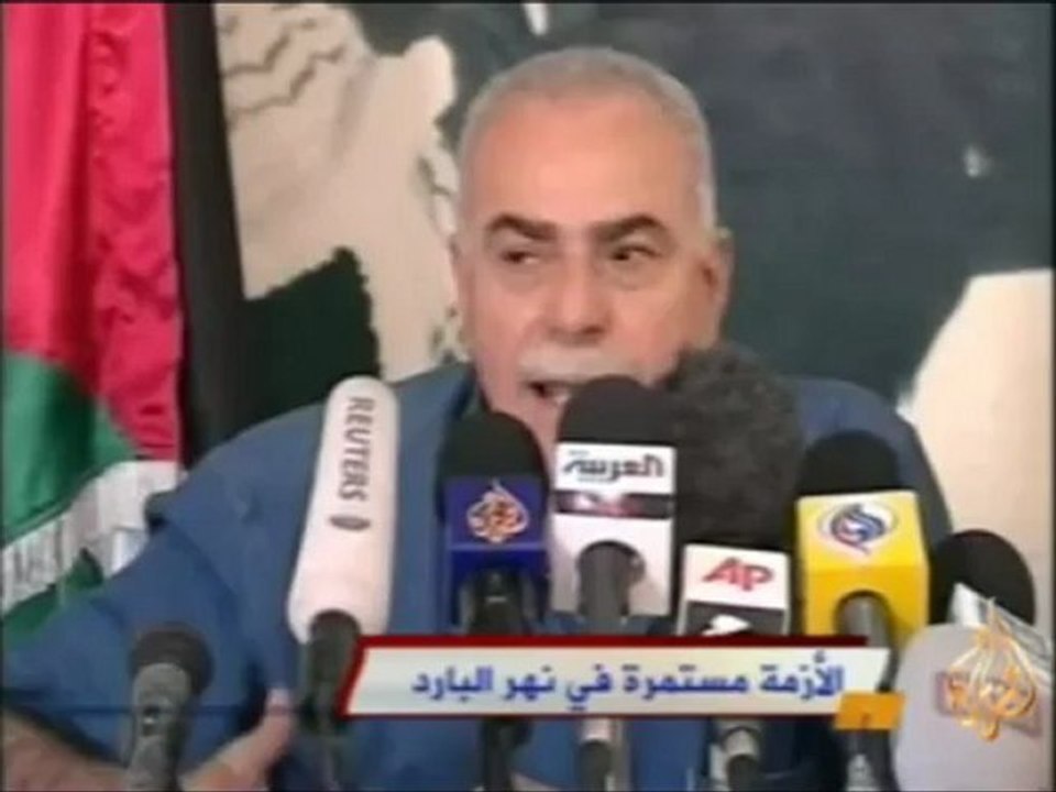 استمرار الأزمة في نهر البارد