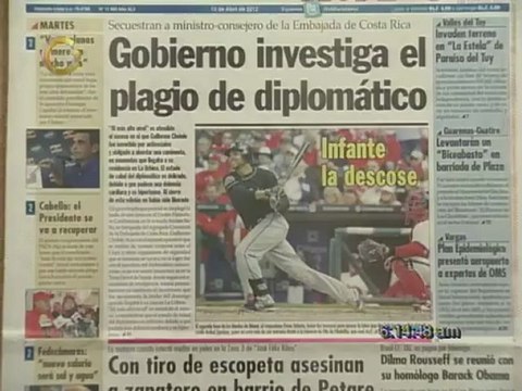 Titulares de Primera Página este 10 de Abril