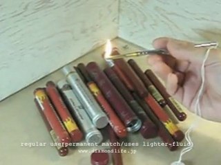 permanent match Vs. emergency fire starter