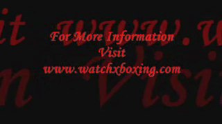 Live Boxing Match Alexander vs Giavanni