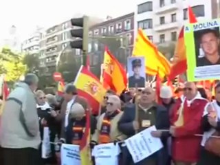 Las víctimas piden respeto