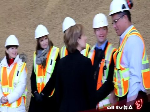 크리스티 클락 BC수상 한국 방문 ALLTV NEWS WEST 09APR12