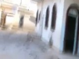 فري برس حمص تصاعد اعمدة الدخان الكثيف جراء القصف ديربعلبة 6 4 2012