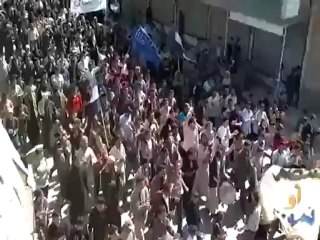 فري برس إدلب جرجناز مظاهرة صباحية للأحرار 9 4 2012