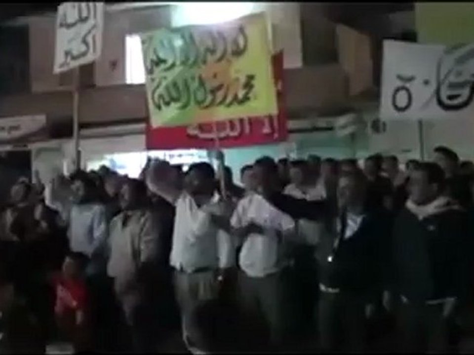 فري برس ادلب بنش  مسائية الشعب يريد نصرك يالله 9 4 2012 جـ2