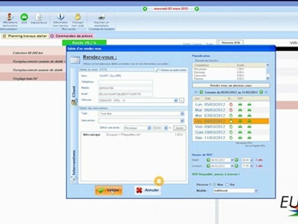 QUICKBOOK AUTO, quand la prise de rendez-vous devient facile