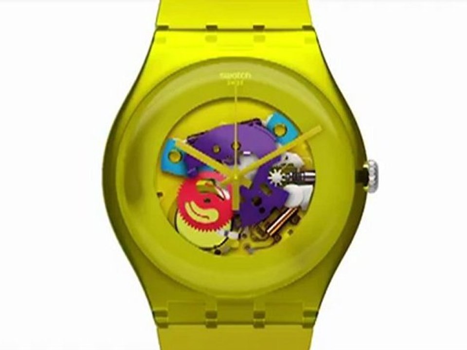 Pub Swatch 2012 - 3.125 combinaisons de montre
