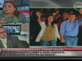 Cecilia Chacon, Julia Teves y Marisol Perez Tello - 10 de abril